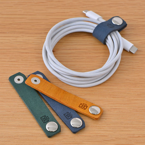 レザーコードクリップ3個セット